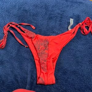 Red Dragon Shein Bathing Suit Bottoms